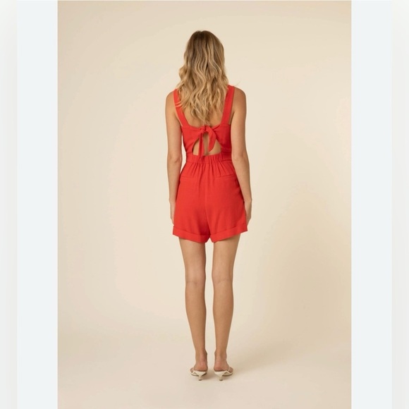 Frnch - Tatiana Romper - Rouge L - Picture 3 of 13